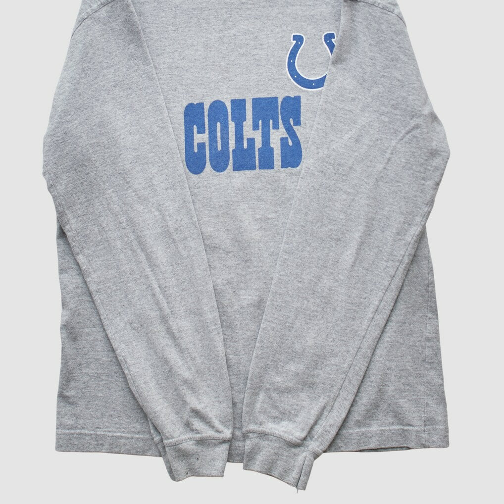 Fanatics Indianapolis Colts NFL 2000s Long Sleeve T-shirt Heather Gray Vintage