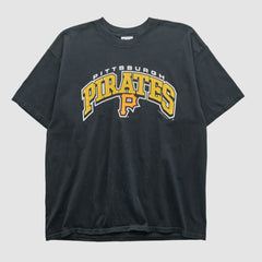 Pittsburgh Pirates Lee Apparel 2001 T-shirt - Black - Vintage - Fanatics on Sale
