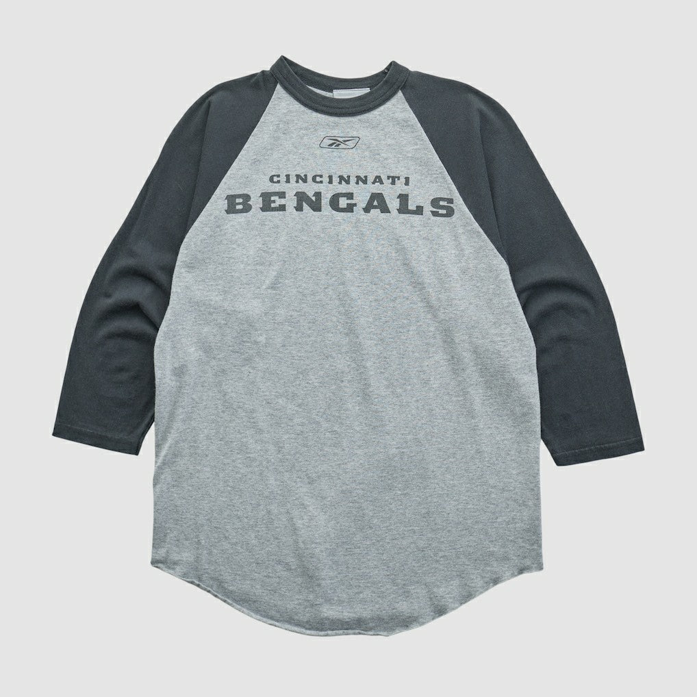Fanatics Cincinnati Bengals Reebok 2000s T-shirt Heather Gray Vintage