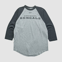 Fanatics Cincinnati Bengals Reebok 2000s T-shirt Heather Gray Vintage