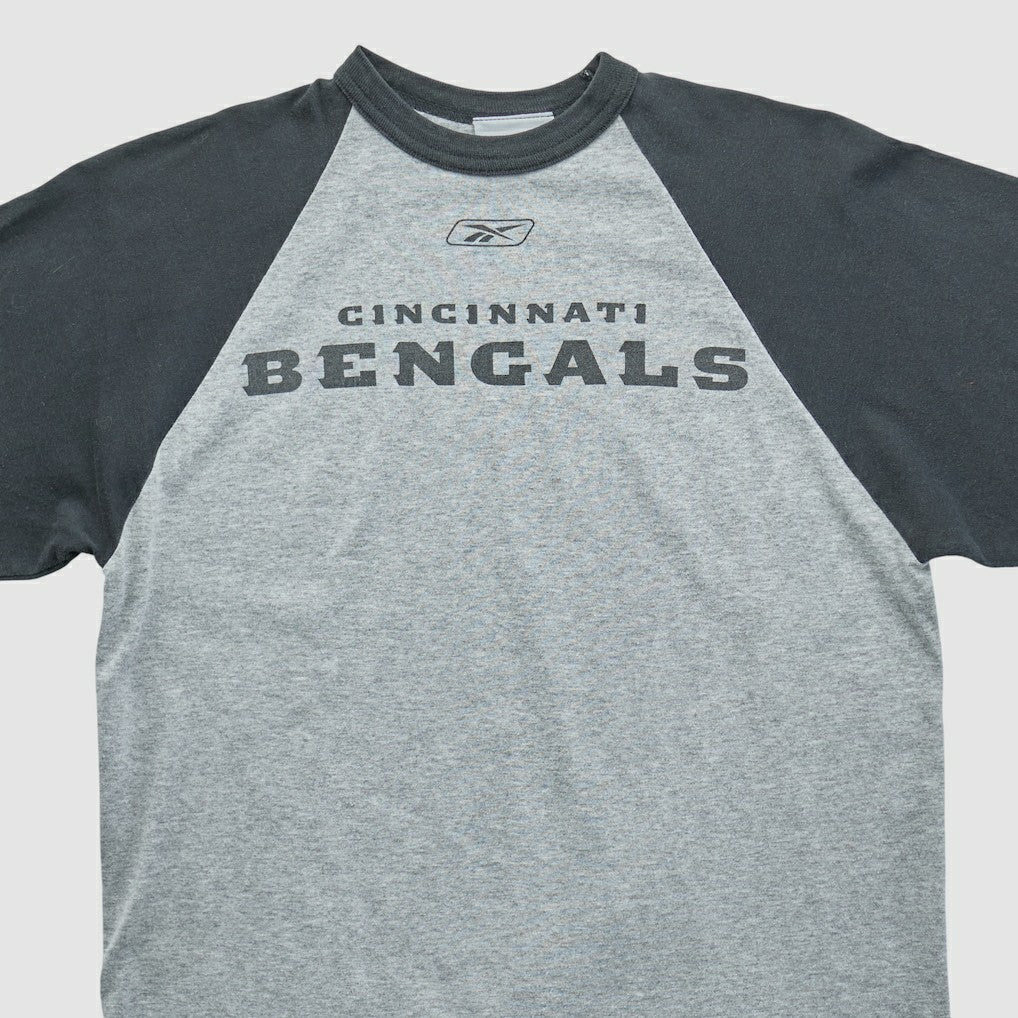 Fanatics Cincinnati Bengals Reebok 2000s T-shirt Heather Gray Vintage