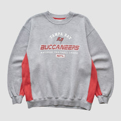Fanatics Tampa Bay Buccaneers NFL 2000s Pullover Sweatshirt Heather Gray Vintage