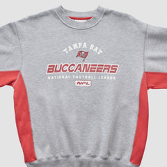 Fanatics Tampa Bay Buccaneers NFL 2000s Pullover Sweatshirt Heather Gray Vintage