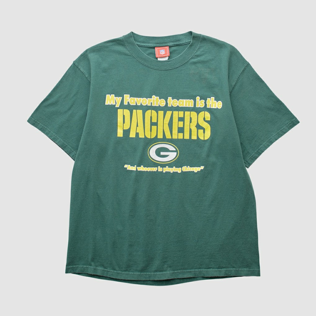 Fanatics Green Bay Packers NFL 2000s T-shirt Green Vintage