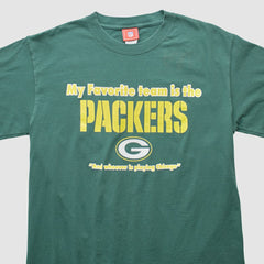 Fanatics Green Bay Packers NFL 2000s T-shirt Green Vintage