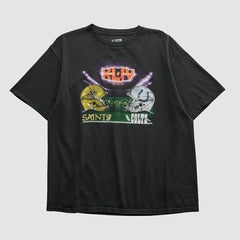 Fanatics Super Bowl XLIV NFL 2010 T-shirt Black Vintage