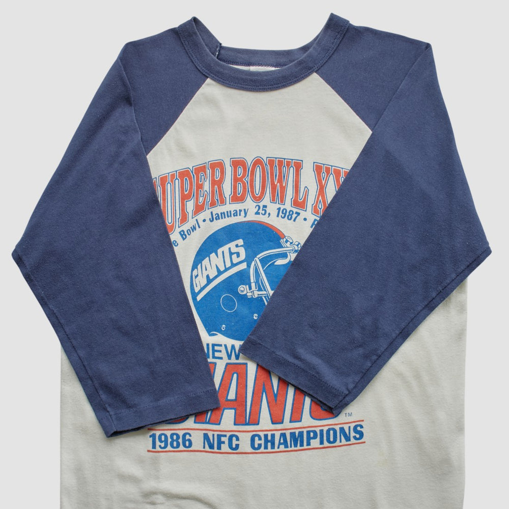 Fanatics Super Bowl XXI Trench 1986 T-shirt White Vintage