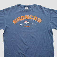 Fanatics Denver Broncos NFL 2000s Long Sleeve T-shirt Blue Vintage