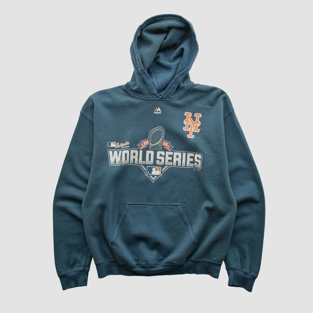World Series Gildan 2015 Hooded Sweatshirt - Navy - Vintage - Fanatics Discount