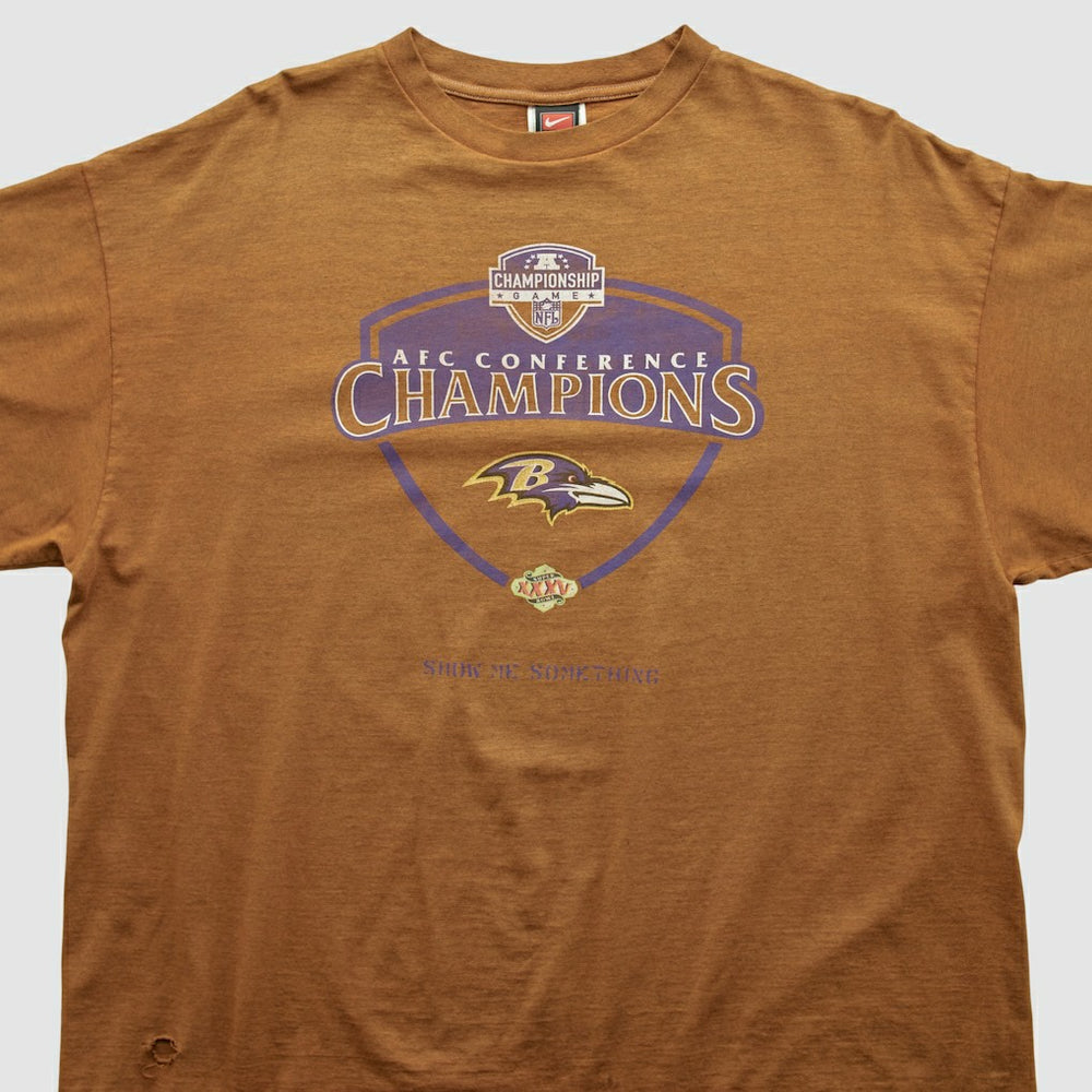 Fanatics Baltimore Ravens 2001 T-shirt Clay Vintage