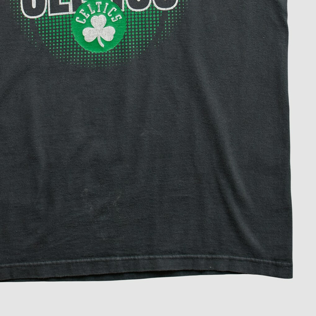 Boston Celtics NBA 2010s T-shirt Black Vintage | Vintage Near Me