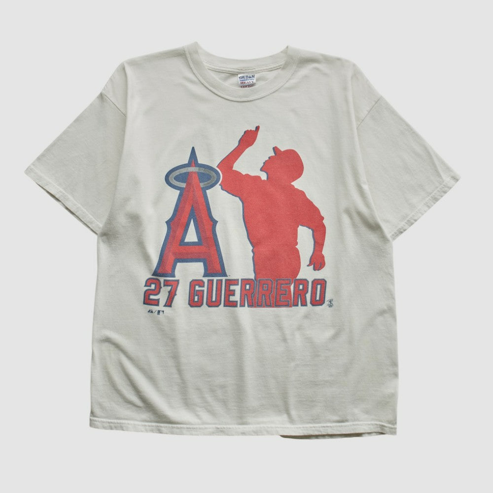 Los Angeles Angels Gildan 2000s T-shirt - White - Vintage - Fanatics Sale