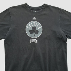 Boston Celtics 2010s T-shirt Black Vintage | Adidas