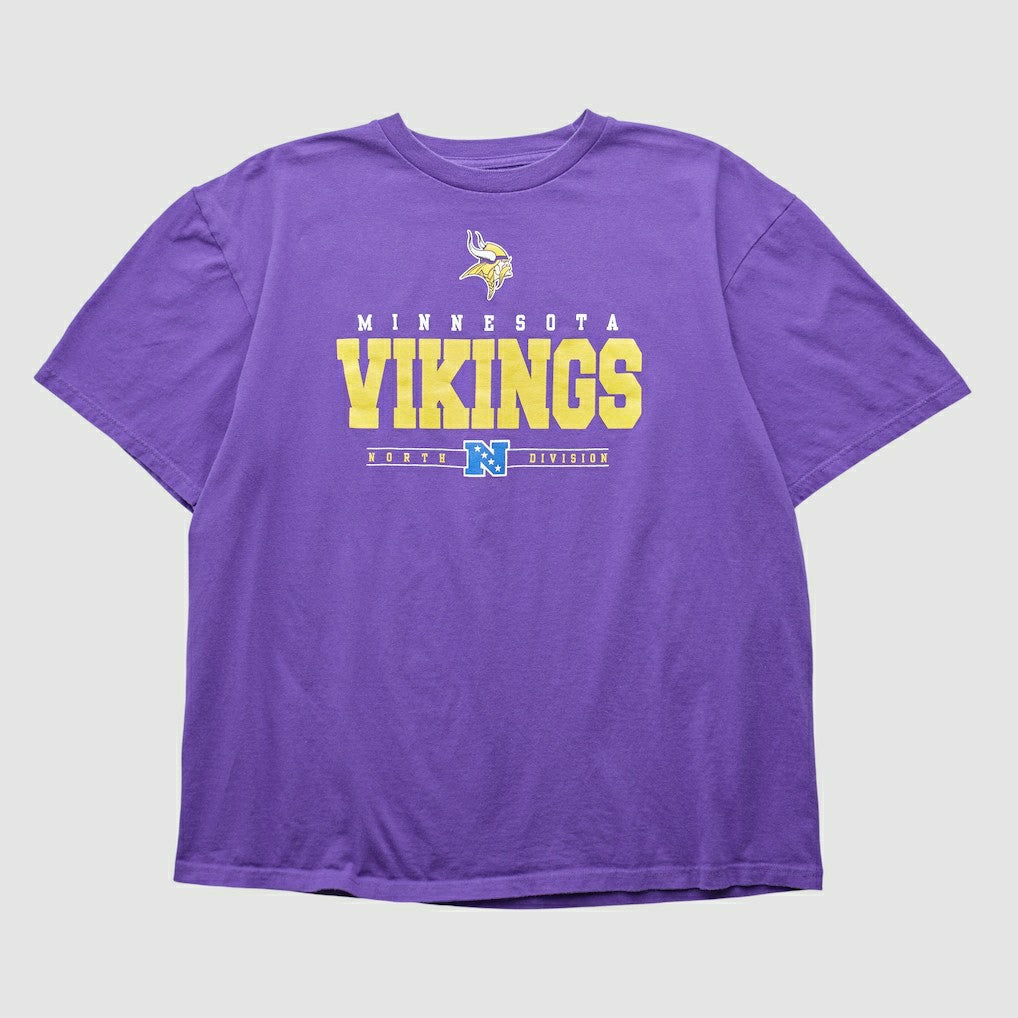 Fanatics Minnesota Vikings NFL 2000s T-shirt Purple Vintage