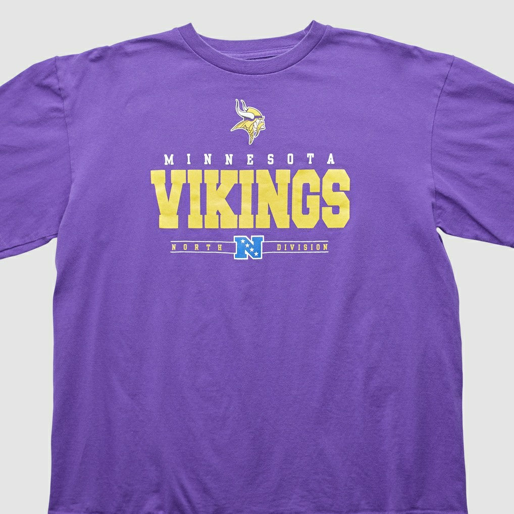 Fanatics Minnesota Vikings NFL 2000s T-shirt Purple Vintage