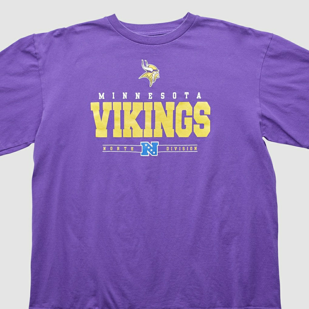 Fanatics Minnesota Vikings NFL 2000s T-shirt Purple Vintage