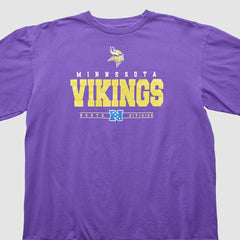 Fanatics Minnesota Vikings NFL 2000s T-shirt Purple Vintage