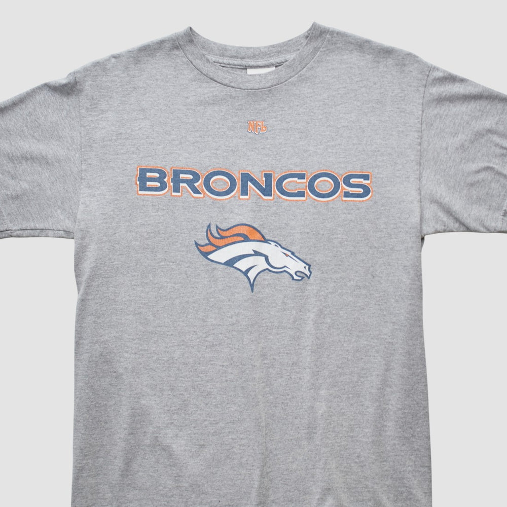Fanatics Denver Broncos NFL 2000s T-shirt Heather Gray Vintage