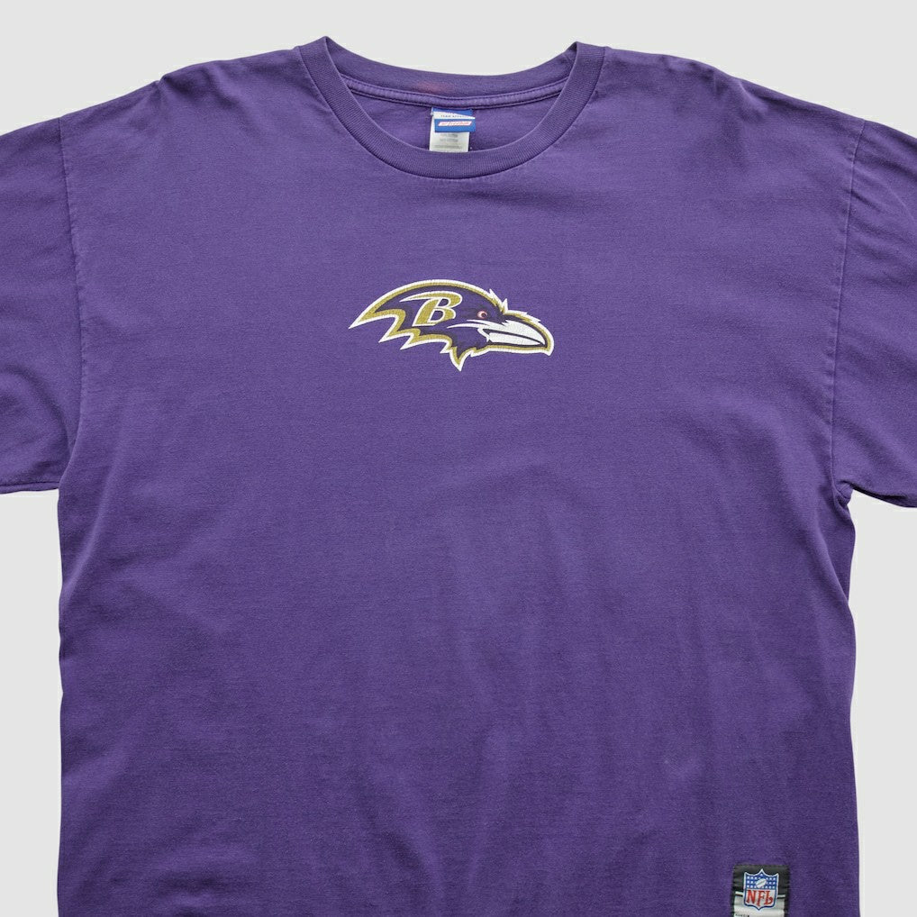 Fanatics Baltimore Ravens Reebok 2000s Long Sleeve T-shirt Purple Vintage