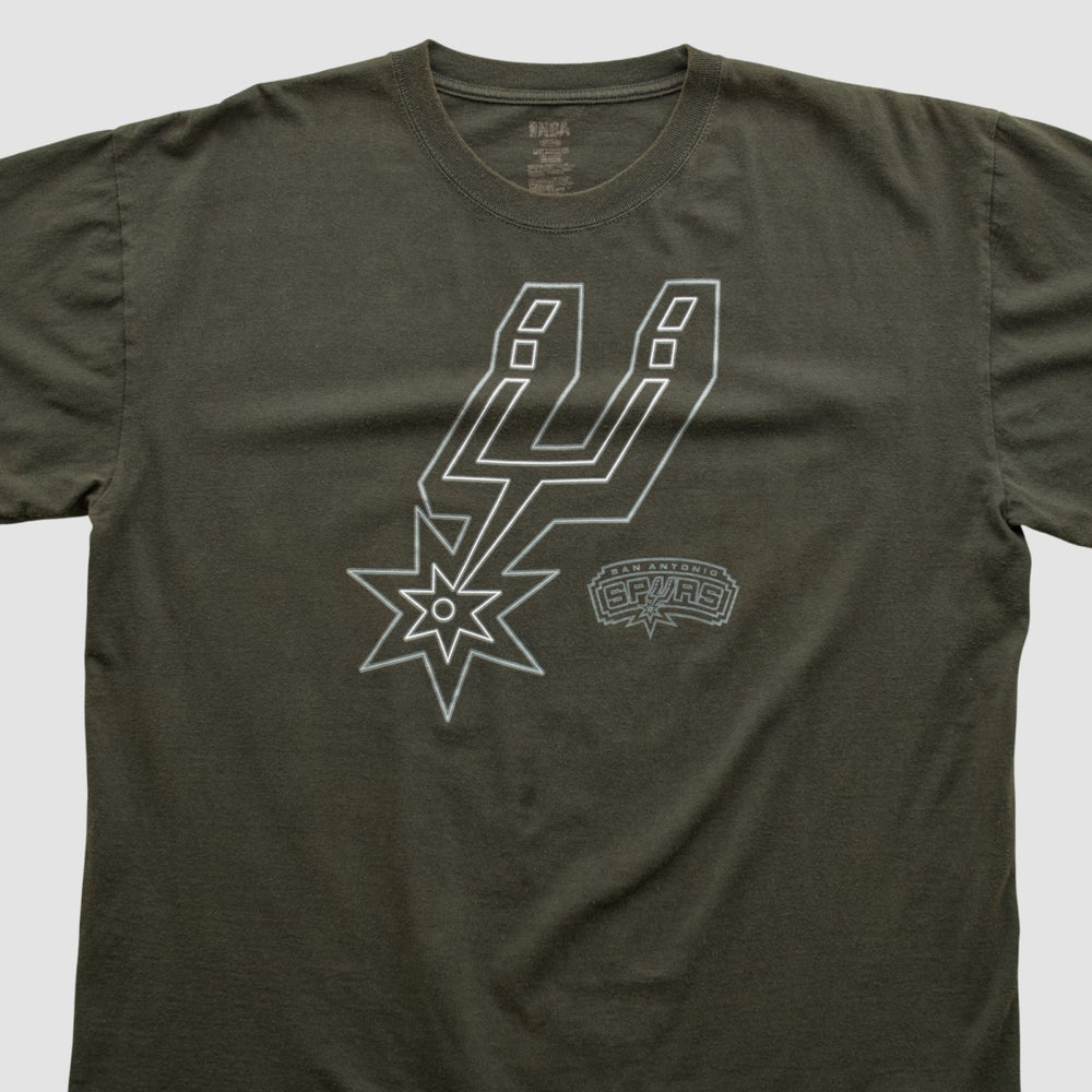 San Antonio Spurs NBA 2000s T-shirt Black Vintage | Vintage online