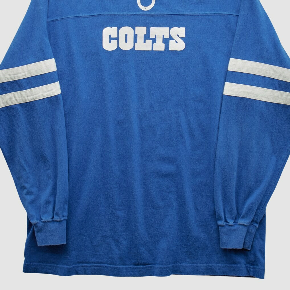 Fanatics Indianapolis Colts NFL 2000s Long Sleeve T-shirt Blue Vintage