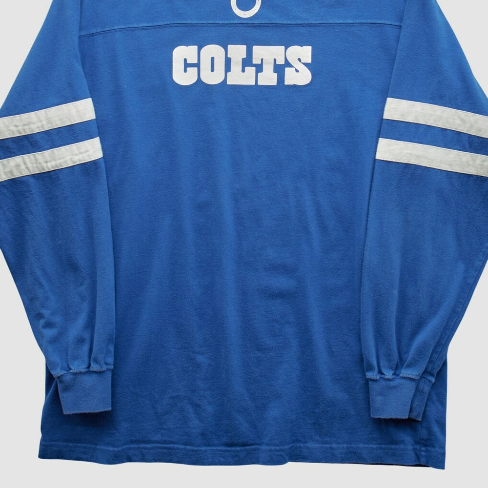 Fanatics Indianapolis Colts NFL 2000s Long Sleeve T-shirt Blue Vintage