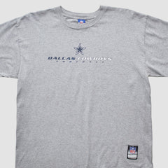 Fanatics Dallas Cowboys Reebok 2000s T-shirt Heather Gray Vintage