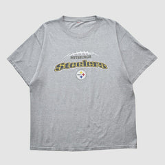 Fanatics Pittsburgh Steelers 2000s T-shirt Heather Gray Vintage
