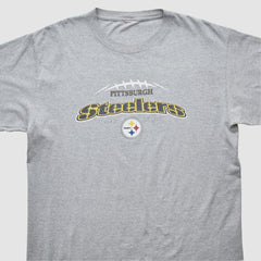 Fanatics Pittsburgh Steelers 2000s T-shirt Heather Gray Vintage