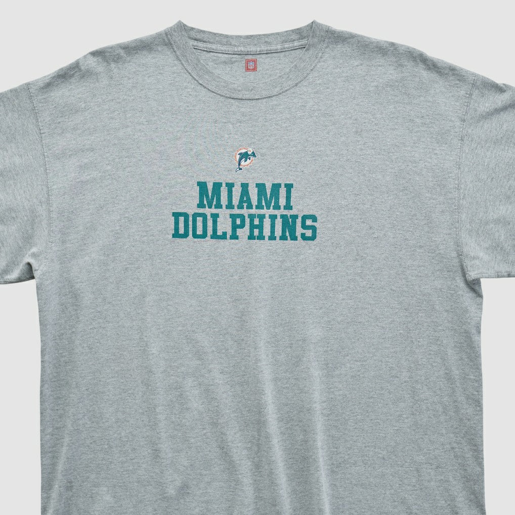 Fanatics Miami Dolphins NFL 2000s T-shirt Heather Gray Vintage