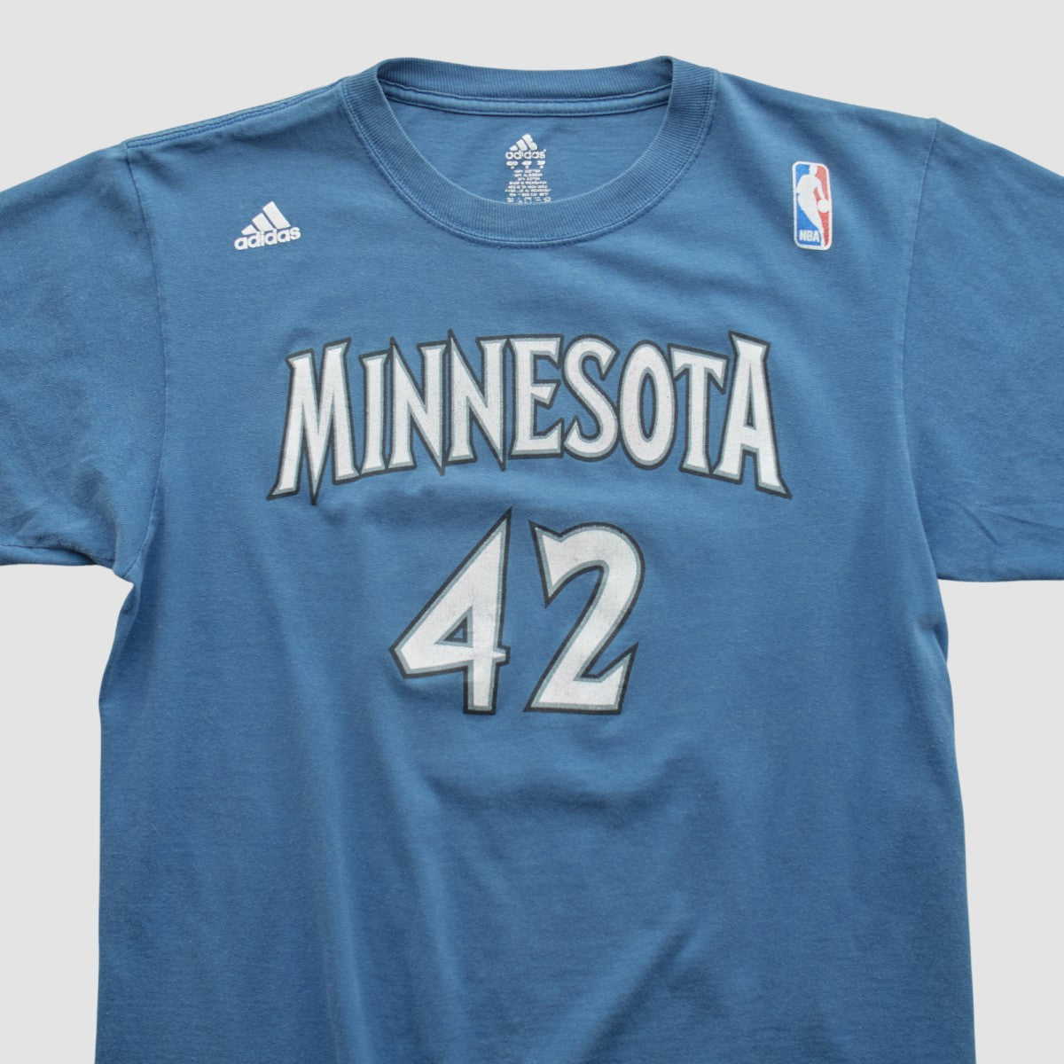 Minnesota Timberwolves 2010s T-shirt Blue Vintage | Adidas