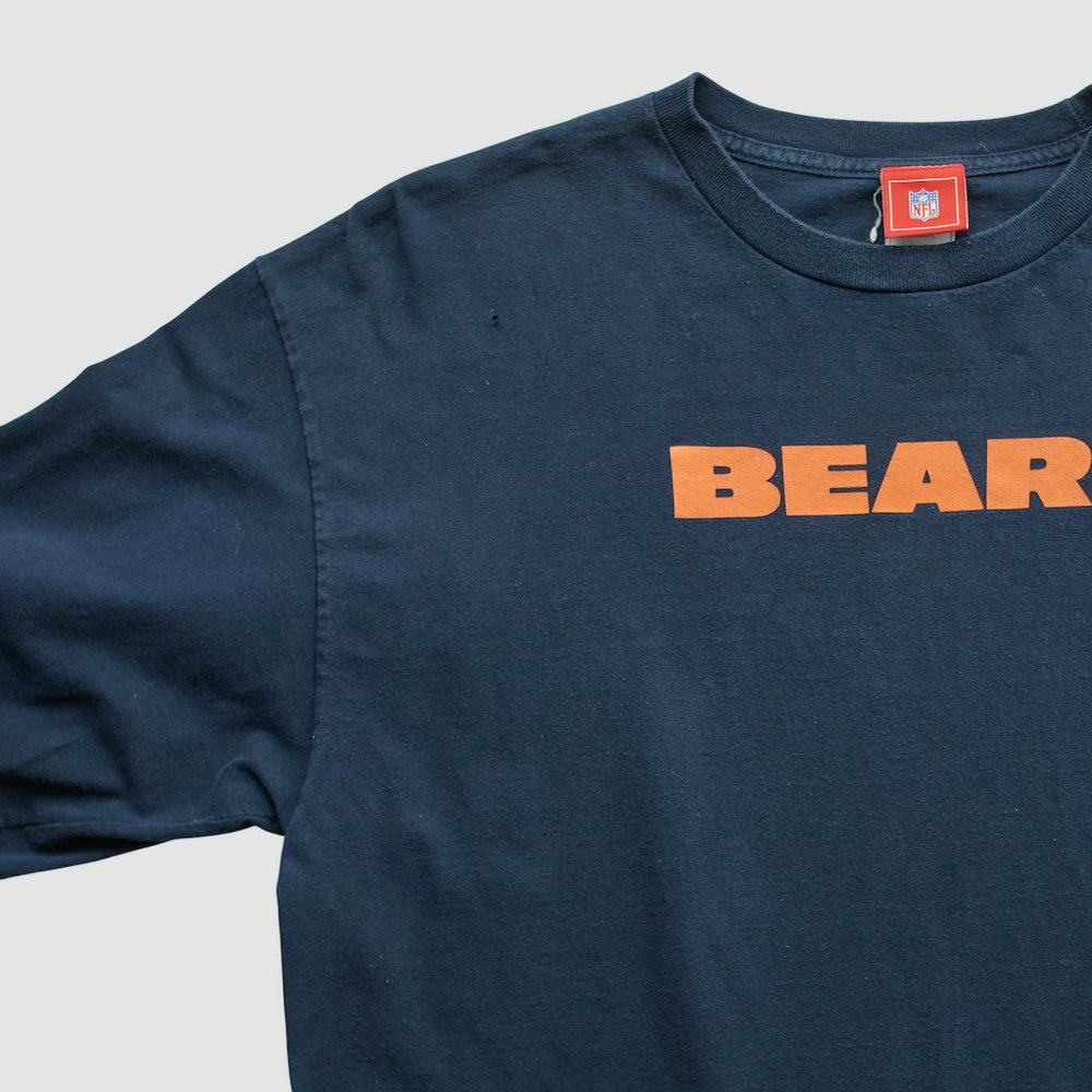 Fanatics Chicago Bears NFL 2000s Long Sleeve T-shirt Navy Vintage