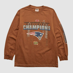 Fanatics New England Patriots Alstyle 2003 Long Sleeve T-shirt Clay Vintage