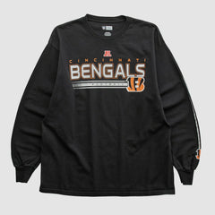 Fanatics Cincinnati Bengals NFL 2010s Long Sleeve T-shirt Black Vintage