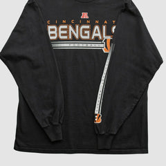 Fanatics Cincinnati Bengals NFL 2010s Long Sleeve T-shirt Black Vintage
