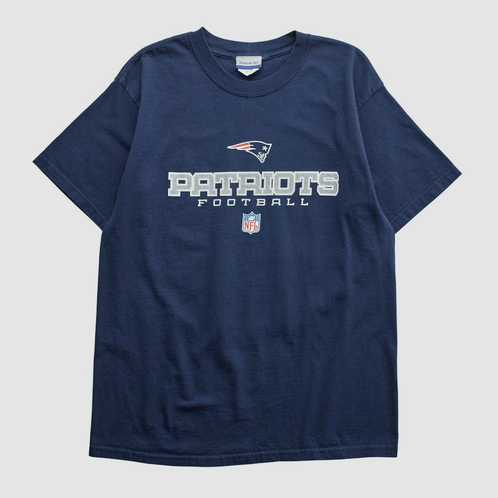 Fanatics New England Patriots Reebok 2000s T-shirt Navy Vintage