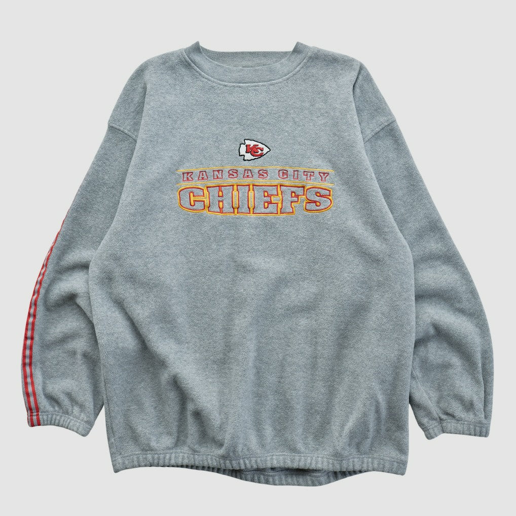Fanatics Kansas City Chiefs Active 2000s Pullover Sweatshirt Gray Vintage