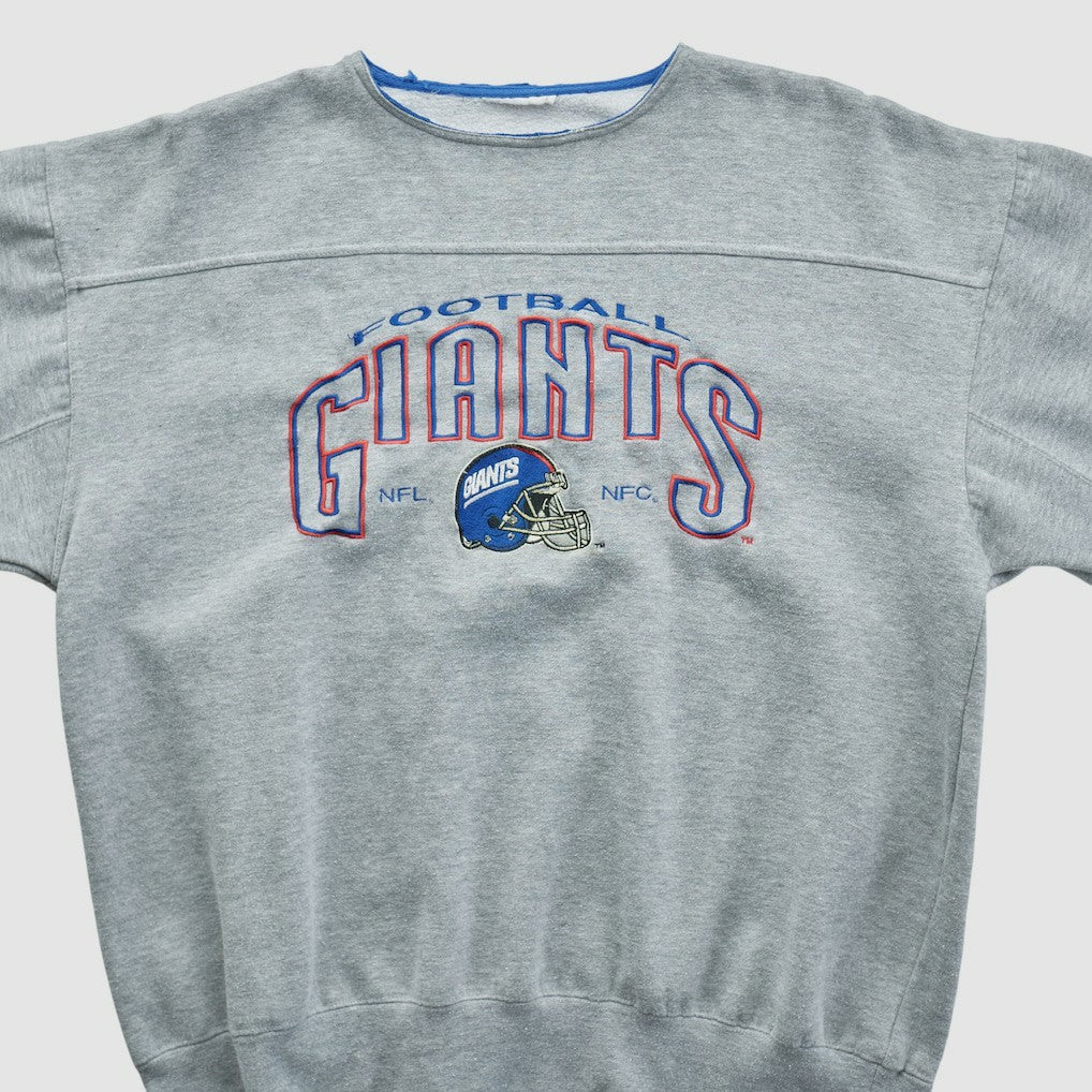 Fanatics New York Giants Lee Apparel 90s Pullover Sweatshirt Gray Vintage