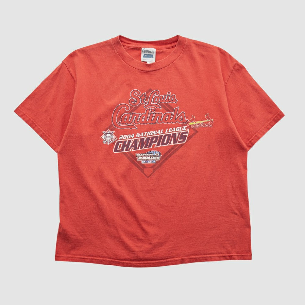 National League Champions CSA 2004 T-shirt - Red - Vintage - Fanatics on Sale
