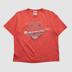 National League Champions CSA 2004 T-shirt - Red - Vintage - Fanatics on Sale