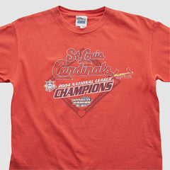 National League Champions CSA 2004 T-shirt - Red - Vintage - Fanatics on Sale