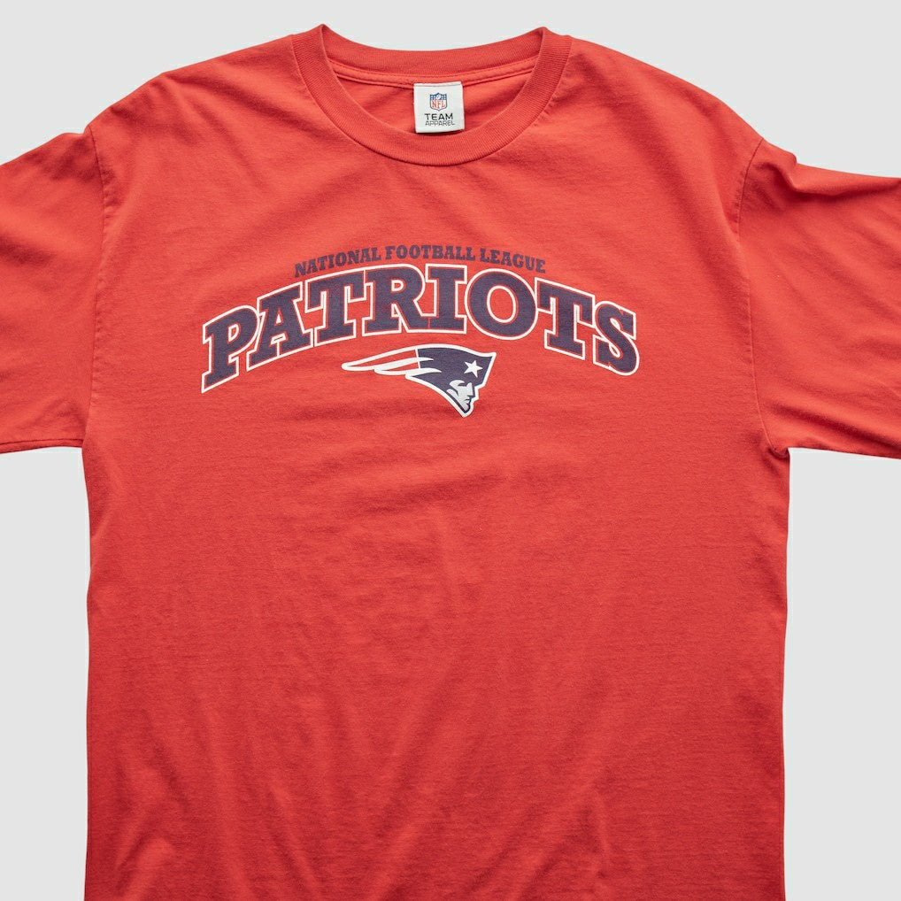Fanatics New England Patriots NFL 2010s Long Sleeve T-shirt Red Vintage