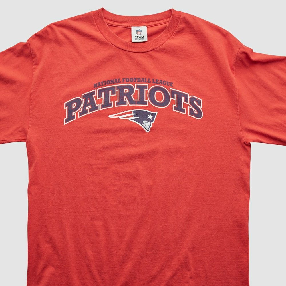 Fanatics New England Patriots NFL 2010s Long Sleeve T-shirt Red Vintage