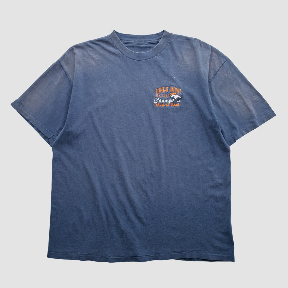 Fanatics Denver Broncos 1999 T-shirt Blue Vintage