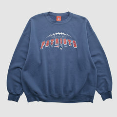 Fanatics New England Patriots NFL 2000s Pullover Sweatshirt Navy Vintage