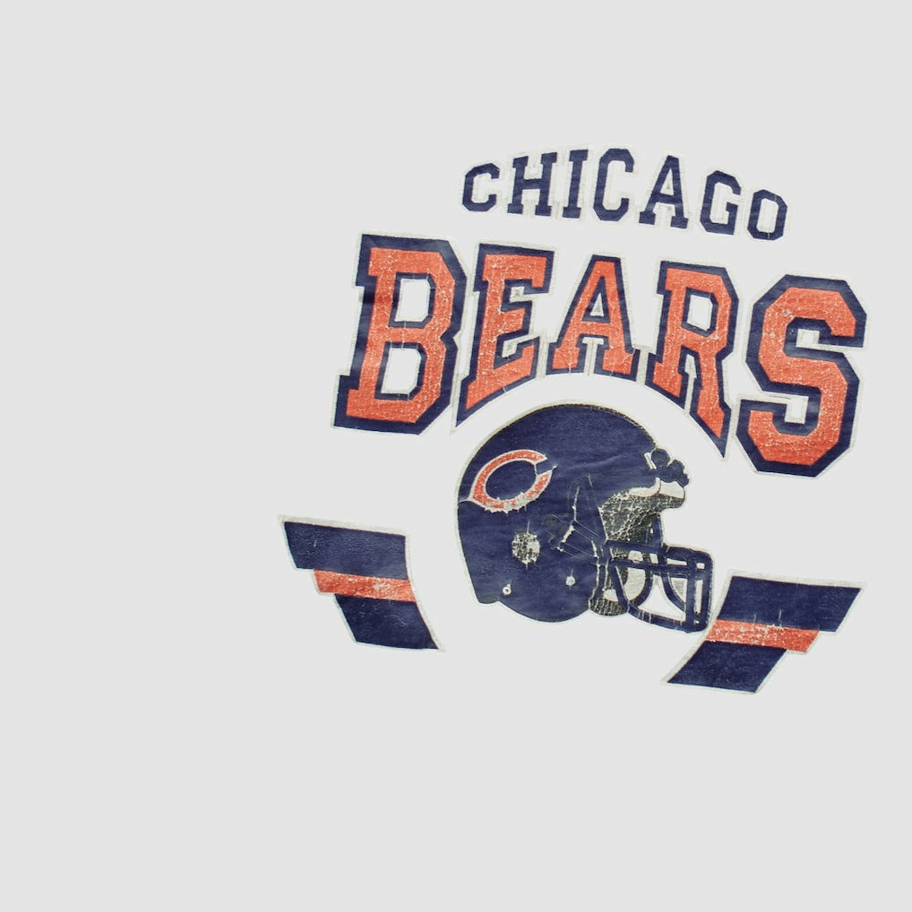 Fanatics Chicago Bears Champion 80s T-shirt Heather Gray Vintage