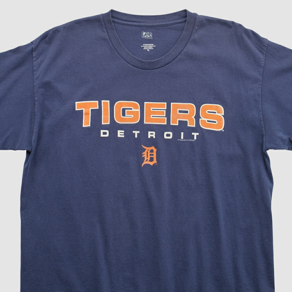 Detroit Tigers Lee Sport 2000s Long Sleeve T-shirt - Navy - Vintage - Fanatics on Sale