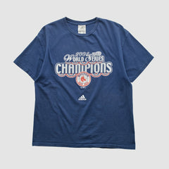 Boston Red Sox Adidas 2004 T-shirt - Navy - Vintage - Fanatics Online