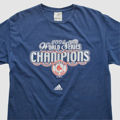 Boston Red Sox Adidas 2004 T-shirt - Navy - Vintage - Fanatics Online