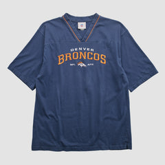 Fanatics Denver Broncos NFL 2000s T-shirt Navy Real Vintage